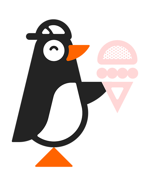 Fitzroy Street Mascot Penguin