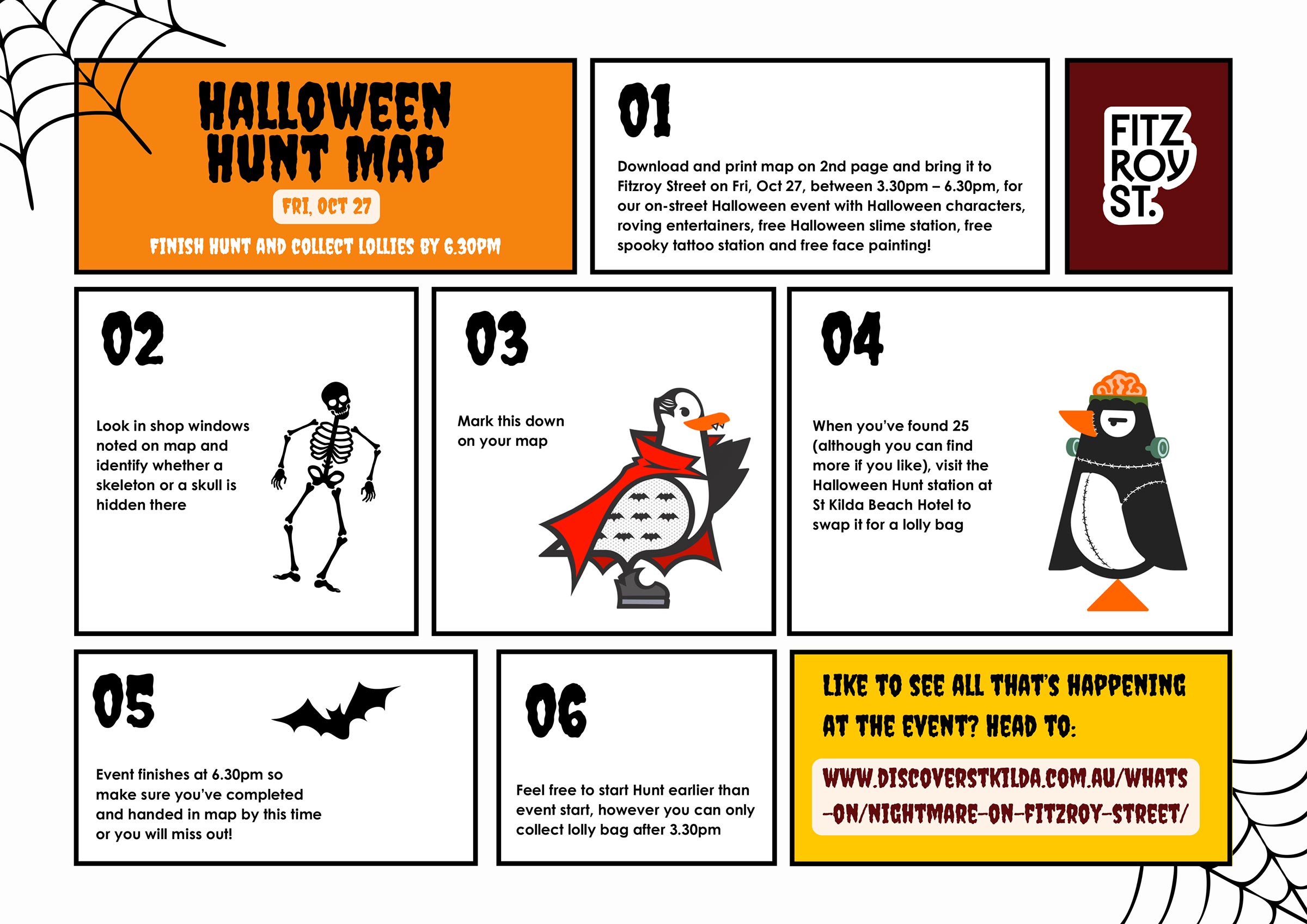Halloween Hunt Map page 1